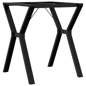 vidaXL Eettafelpoten Y-frame 60x60x73 cm staal