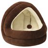 vidaXL Kattenmand 40x40x35 cm bruin en cr&egrave;mekleurig