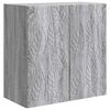 vidaXL Wandkast 59 x 31 x 60 cm Bewerkt hout Grijs Sonoma