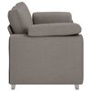 vidaXL Bank Taupe 180 x 77 x 82 cm Stof