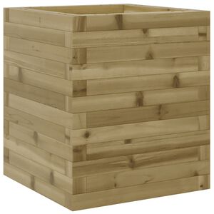 vidaXL Plantenbak 40x40x46 cm ge&iuml;mpregneerd grenenhout