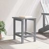 vidaXL Adirondack Zij Tafel Lichtgrijs 38 x 38 x 46 cm HDPE