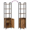 vidaXL Boekenkast Oud Hout 40 x 24 x 161 cm Bewerkt hout