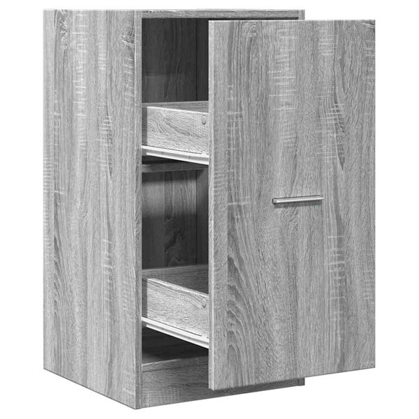 vidaXL Apothekerskast 40x41x77,5 cm bewerkt hout grijs sonoma eiken