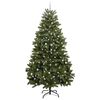 vidaXL Kunstkerstboom met 300 LED Groen 300 cm PVC en Metaal