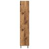 vidaXL Hoge kast met lade 2 pcs Oudhout Bewerkt hout