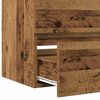 vidaXL Badkamertenk te kast Oud Hout 41 x 38,5 x 45 cm Bewerkt hout