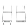 vidaXL Grondpinnen voor HKC schutting 2 st 40 cm staal