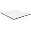 vidaXL Boxspring stof donkergrijs 160x200 cm