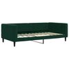 vidaXL Slaapbank 100x200 cm fluweel donkergroen