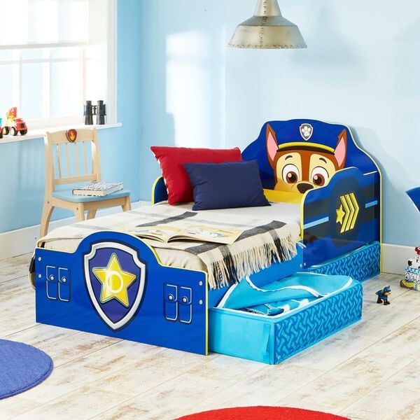 Paw Patrol Peuterbed met lades 145x68x77 cm blauw WORL268007