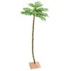 vidaXL Palmboom LED 136 LED's warmwit 220 cm