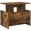 vidaXL TV-standaard Gerookt eiken 50 x 35 x 45 cm Bewerkt hout