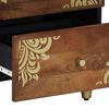 vidaXL Nachtkastje Honingbruin 40 x 33 x 46 cm Massief Mango Hout