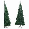 vidaXL Kunstkerstbomen PVC, Steel Green