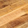 vidaXL Tafelblad ovaal 110x40x3,8 cm massief ruw mangohout