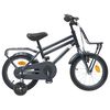 vidaXL Kinderfiets 12 Inch voor 2-4 jaar oud Donkergrijs