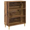 vidaXL Dressoir Oudhout 69,5 x 32,5 x 90 cm Bewerkt hout