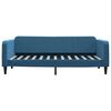 vidaXL Slaapbank 90x200 cm fluweel blauw