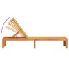 vidaXL Ligstoel 1-persoon Bruin 200 x 55 x 94cm Massief acaciahout