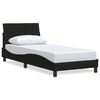 vidaXL Bedframe zonder matras "Hanko" 90x200 cm stof zwart