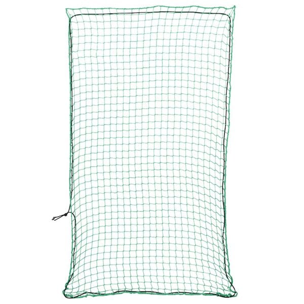 vidaXL Aanhangwagennet elastisch touw 2,5x1,5 m polypropeen groen