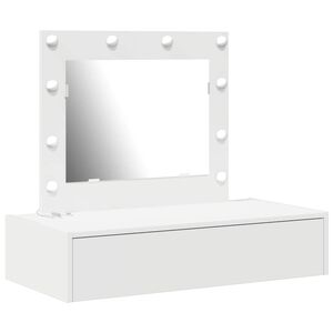 vidaXL Plafondtafel Wit 83 x 40 x 70 cm Bewerkt hout