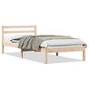 vidaXL Bedframe Bruin 208.6 x 157.6 x 69.4 cm Massief grenenhout