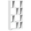 vidaXL Boekenkast Wit 60x20x120,5 cm Bewerkt Hout