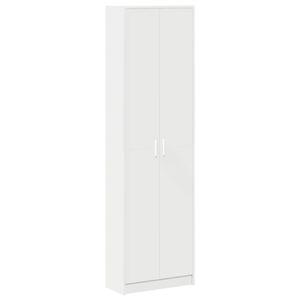 vidaXL Kledingkast met plank Wit 55 x 25 x 189 cm Bewerkt hout
