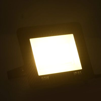 vidaXL Spotlight LED 50 W warmwit