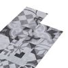 vidaXL Zelfklevende PVC Vloerplanken Grijs Patroon 30,5 x 61 cm 28 st