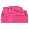 vidaXL Gastendoekjes FROGN 10 st 30x50 cm 360 g/m&sup2; roze