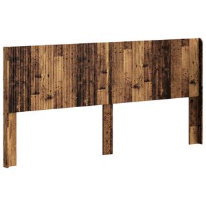 vidaXL Hoofdbord Oud hout Bewerkt hout