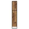 vidaXL Boekenkast 2 pcs Oud Hout 80 x 30 x 155 cm Bewerkt hout