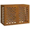 vidaXL Airconditioner hoes Roestig 100 x 50 x 70 cm Cortenstaal