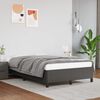 vidaXL Bedframe zonder matras 120x190 cm kunstleer grijs