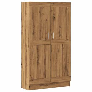 vidaXL Boekenkast 82,5x30,5x150 cm bewerkt hout artisanaal eikenkleur