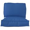 vidaXL Pallet Kussen Set 2 pcs Koninklijk Blauw Oxford Stof