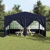 vidaXL Partytent Blauw 400 x 400 x 266 cm Polyetheen