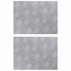 vidaXL Trap Tread 2 st 40 x 30 cm Zilver Aluminium Rechthoekig