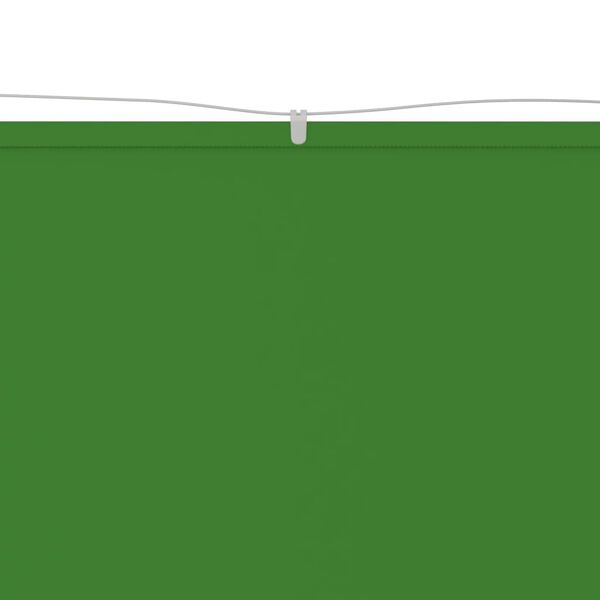 vidaXL Luifel verticaal 100x600 cm oxford stof lichtgroen