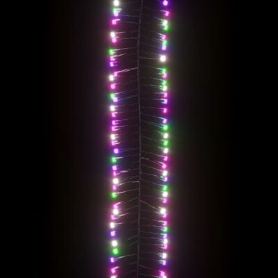 vidaXL Lichtslinger cluster met 2000 LED's pastel meerkleurig 17 m PVC