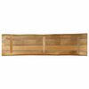 vidaXL Tafelblad met natuurlijke rand 180x40x3,8 cm massief mangohout