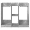 vidaXL Golfkast Effen Beton Grijs 102 x 45 x 85,5 cm