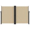 vidaXL Windscherm uittrekbaar 160x1000 cm beige