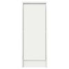 vidaXL Dressoir 29,5x34x76 cm spaanplaat wit
