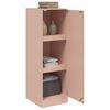 vidaXL Dressoir 34,5x39x107 cm staal roze