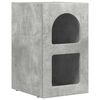vidaXL Nachtkastje ELST Beton Grijs 29,5 x 33,5 x 50 cm Bewerkt hout