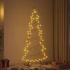 vidaXL Metalen kerstboom met standaard Zwart 180 cm Staal
